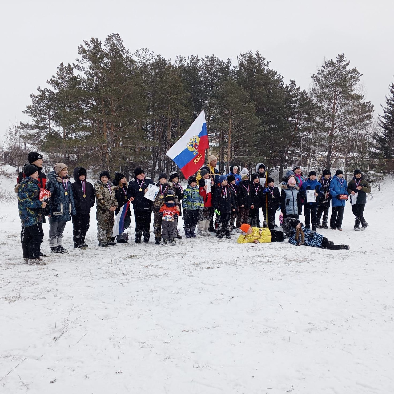 Хоккей в валенках.